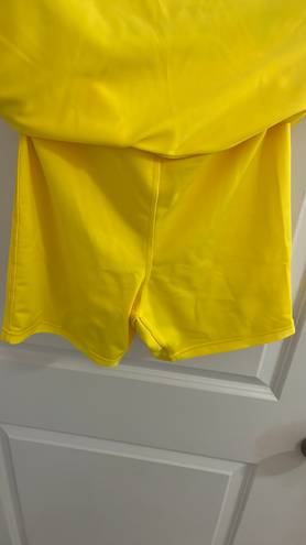 Yellow Tennis Skirt