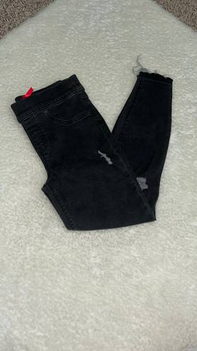 Spanx Small Petite Raw Hem Jeggings