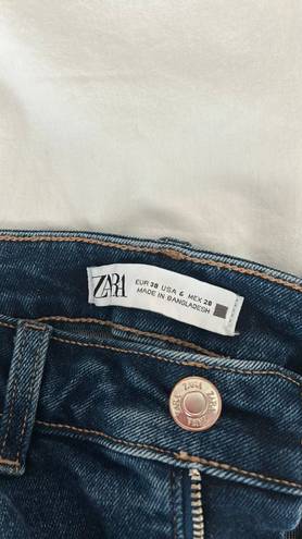 ZARA Cropped Flare Jeans