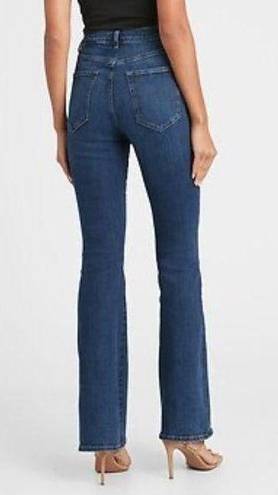 Banana Republic  high rise flare jeans (short)