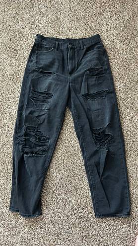 American Eagle Ripped Black Jeans