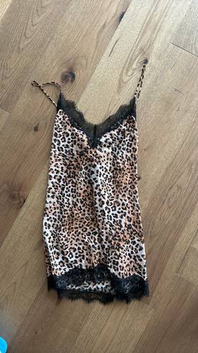 In Bloom Intimates Cheetah Slip Dress