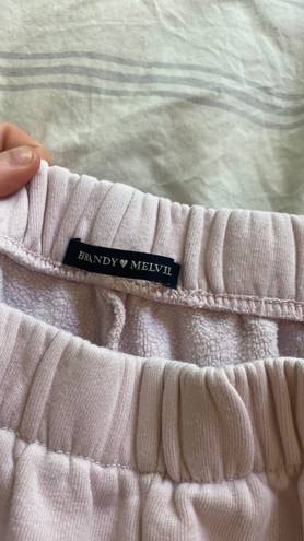 Brandy Melville Pink Sweatpants