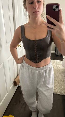 Princess Polly Leather Top