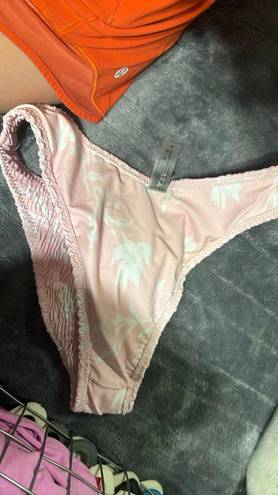 Pink And White Bathing Suit Bottoms