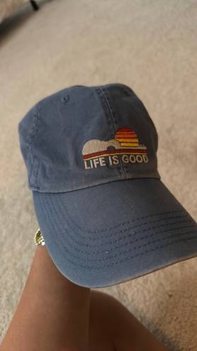 Life is Good baseball hat