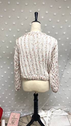 The Moon  & Madison  Colorful Knit Polka Dot Sweater  Size XS