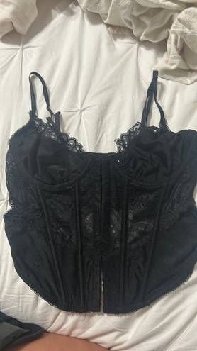 Urban Outfitters Black corset top