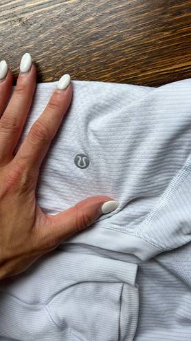 Lululemon White Swiftly Tech Long Sleeve Race Length