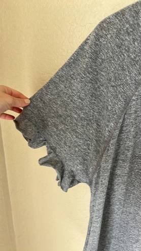 AG Adriano Goldschmied Adriano Goldschmied (AG) Grey Ruffle Tee NWT