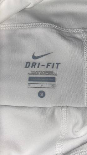 Nike Dri-Fit White Tennis Skort