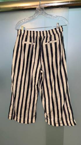 BeachLunchLounge Navy Striped Drawstring Pants