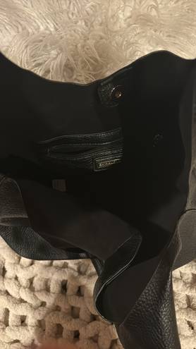 Vegan Leather Tote Black