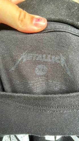 Metallica Graphic Tee Black Size XL