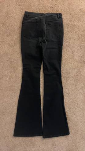 Something Navy High Waisted Denim Bell Bottoms (5'7 and UP)