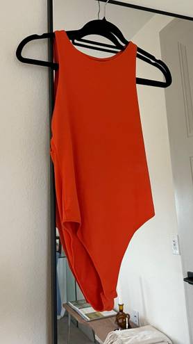 ZARA Orange Body Suit