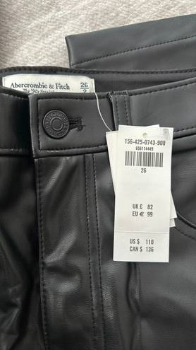 Abercrombie & Fitch Leather Pants