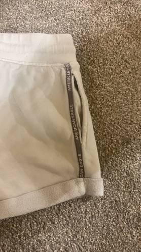 American Eagle White Sweatshorts Size Xs