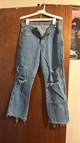 Wrangler distressed jeans