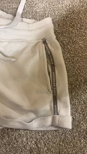 American Eagle White Sweatshorts Size Xs