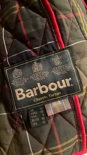 Barbour Red  Jacket