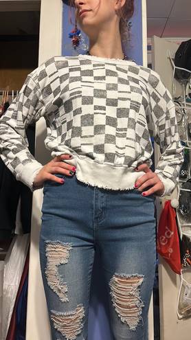 n:philanthropy Checkered Print Long Sleeve 