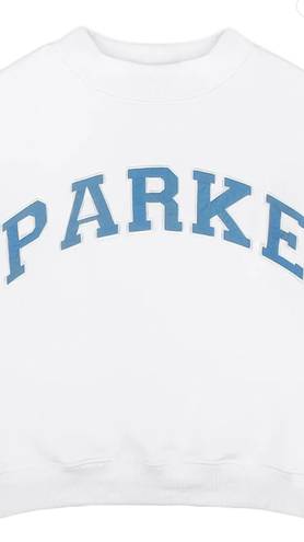 PARKE , Mommy & Me Adult Varsity Mockneck Sweatshirt