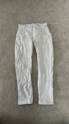 Lululemon White Leggings