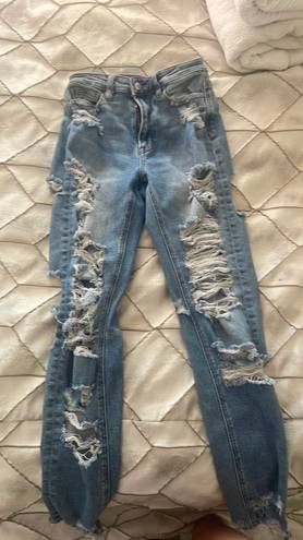 American Eagle Skinny Ripped Jeans