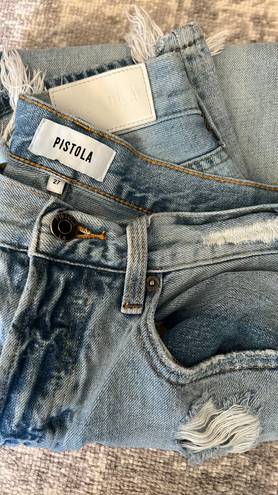 Pistola High Waisted Distressed Jeans