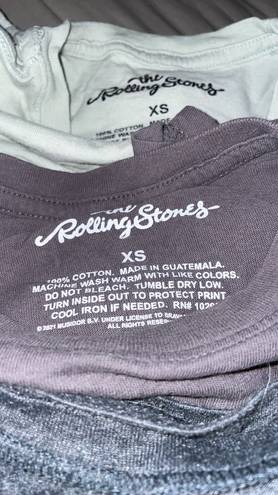 The Rolling Stones Three Rock Band Tee Shirts 