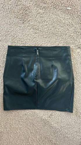 Leather Skirt Size M