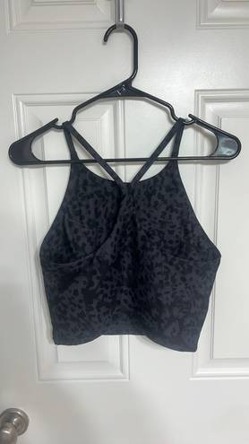 Old Navy Active Black Cheetah Print Old Navy Athletic Tank