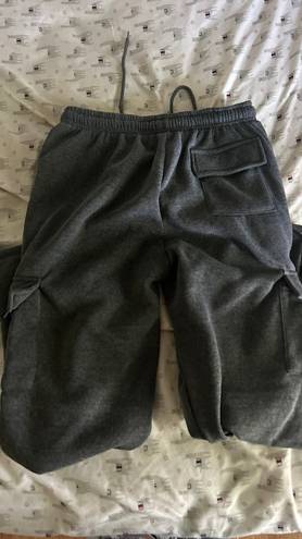 Dark Gray Cargo Joggers