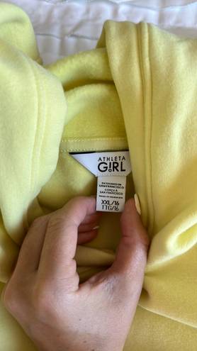 Athleta Girl Yellow Sweat Set in XXL (16)