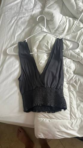 Urban Outfitters Gray Crop Top