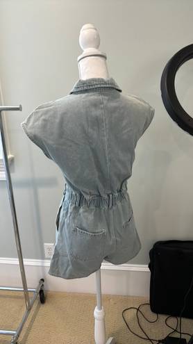 Vestique Jean Jumpsuit/ Romper