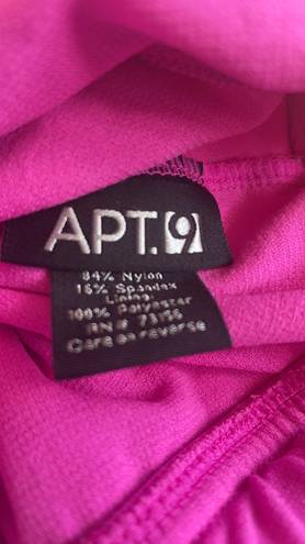 Apt. 9 Hot Pink Tankini Top