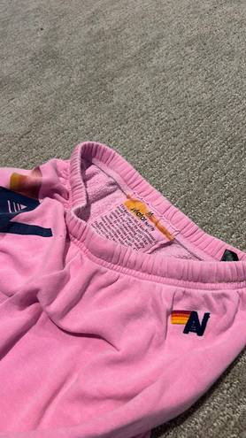 Aviator Nation Hot Pink Sweatpants