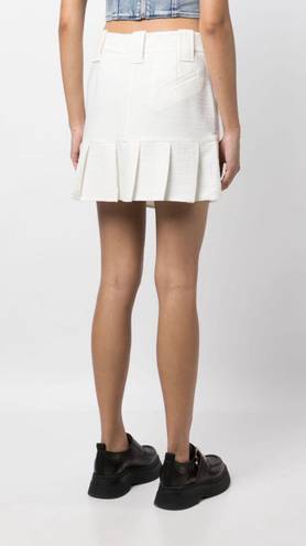 Ganni pleated mini skirt