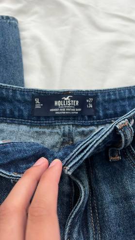 Hollister High-Waisted baggy Jeans