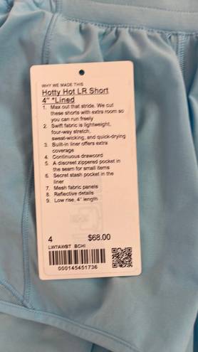 Lululemon Hotty Hot Short 4”