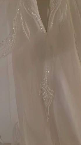 Oleg Cassini Ivory  Wedding dress, Veil 