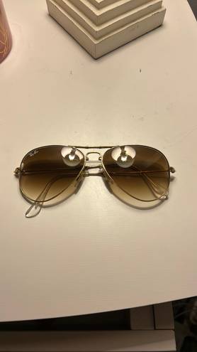 Ray-Ban Aviator Small Brown / Gold Combo