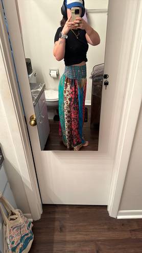 Bohemian Patchwork Elephant Pants Multiple