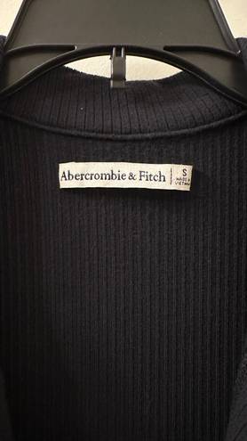 Abercrombie & Fitch Ribbed Polo Shirt Dress