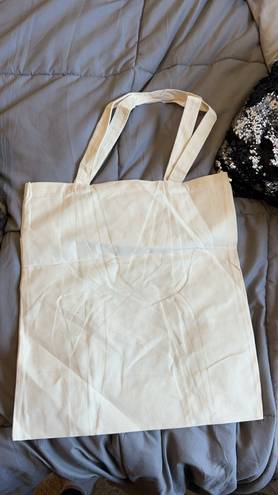 Book Themed Tan Tote Bag