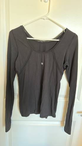 Lululemon Black Long Sleeve Top