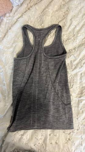 Lululemon Gray Swiftly Tech Tank