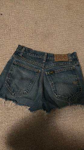 Lee High-waisted Jean Shorts